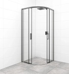 Sprchovací kút štvrťkruh 90x90 cm SAT TEX BB SATTEXSBB90CT SATTEXSBB90CT