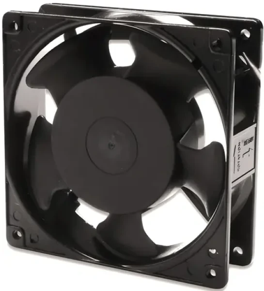 Lanview RAF010 čierna / Ventilátor pre rackové chladenie / 19” / 138 m3/h / 47 dB / 4 upevňovacie body (RAF010)