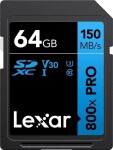 Lexar | Memory Card | Professional 800x PRO | 64 GB | SDXC | Flash memory class UHS-I