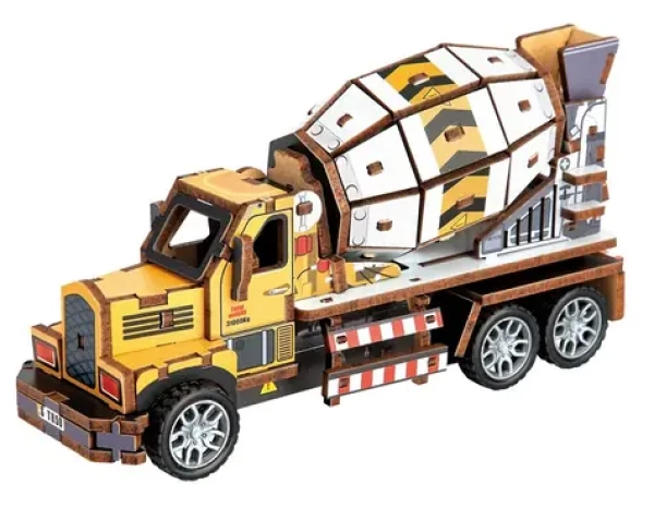 2KIDS TOYS 3D drevená skladačka Domiešavač