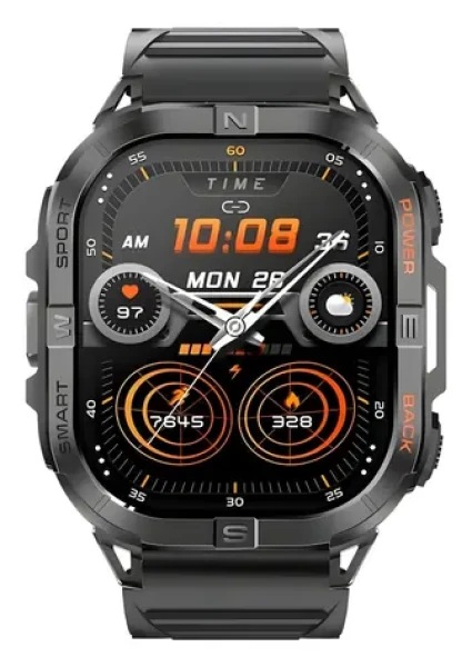 CARNEO GTR Outlander HR+ čierna / Chytré hodinky / 2,13 "AMOLED / GPS / 3ATM / BT 5.3 (8588010359698)