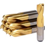 Vrták na bodové zváranie HSSE-TiN, Ø 8 mm, balenie 10 ks KS Tools 332.0809; 332.0809