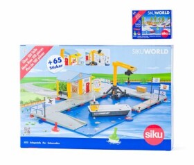 Siku WORLD - nakladací prístav s mólom a člnom