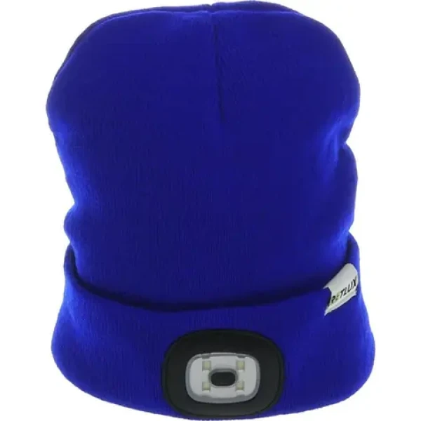 Retlux RLB 102 Svietiaca nabíjacia čiapka modrá / 50 lm / 5500 K (8590669333653)