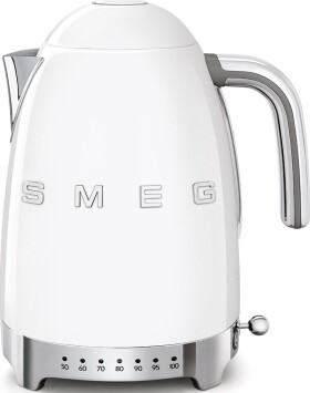 SMEG KLF04WHEU biela / Rýchlovarná kanvica / 1.7L / 2400W / regulácia teploty (KLF04WHEU)