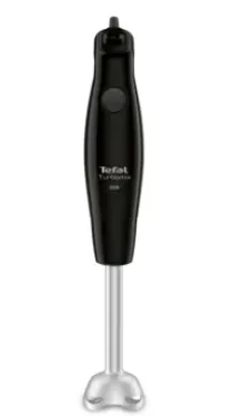 TEFAL Turbomix HB1218 / Tyčový mixér / 350W / 1 rýchlosť / 800 ml nádoba / čepele Zelkrom / čierna (HB121838)