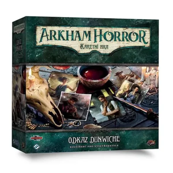 ADC Blackfire Arkham Horror: Kartová hra - Odkaz Dunwiche - rozšírenie pre vyšetrovateľov /p. hráčov 1-4