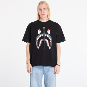 Tričko A BATHING APE Shark Tee UNISEX Black S