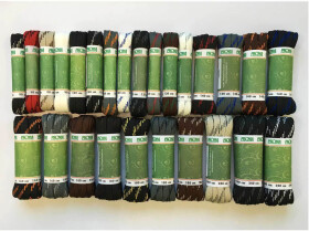 Šnúrky do topánok – ploché, 100 cm – 160 cm – Proma Sport 100 pomerančová