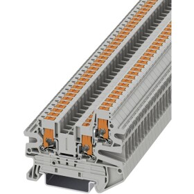 Phoenix Contact 1078966 priechodná svorka 5.2 mm pružinové pripojenie sivá 50 ks; 1078966