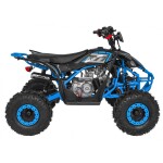Mamido Detská benzínová štvorkolka RamiGO DESERT STORM LIFT 125CC modrá