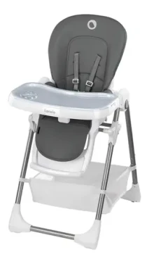 Lionelo Jedálenská stolička Linn PLUS Grey / od 6 mesiacov (LO-LINN PLUS GREY)