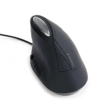 Gembird MUS-ERGO-03 / ergonomická myš / 3200 DPI / USB / 6 tlačidiel / čierna (MUS-ERGO-03)
