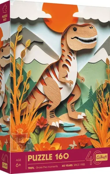 Trefl Puzzle Paper Art: Dinosaurus