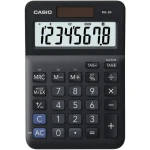 Casio MS 8 F čierna / Stolová kalkulačka s výpočtom DPH / osemmiestna (MS 8 F)