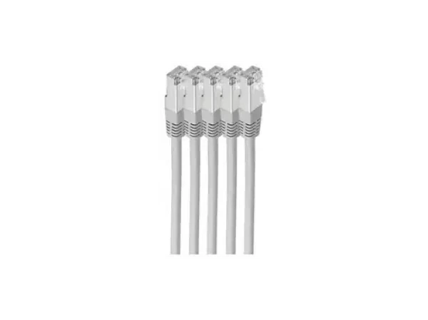 Shiverpeaks Cat6 S/FTP 0,25 m šedá / Patch kábel / RJ-45 / 250 MHz / LSZH / 5 ks (BS75711-H0.25-SET5)