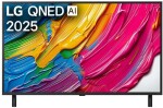 LG LG QNED AI 4K TV | 86QNED80A3A | 86 | Smart TV | webOS 25 | UHD | Juodas