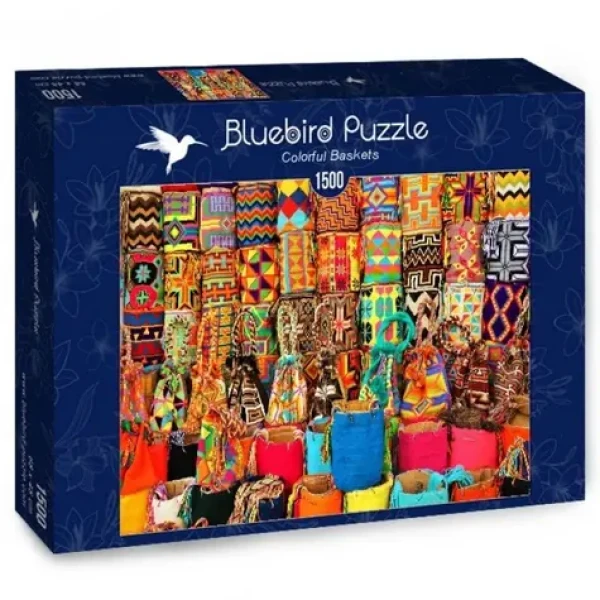 BlueBird Puzzle Farebné košíky