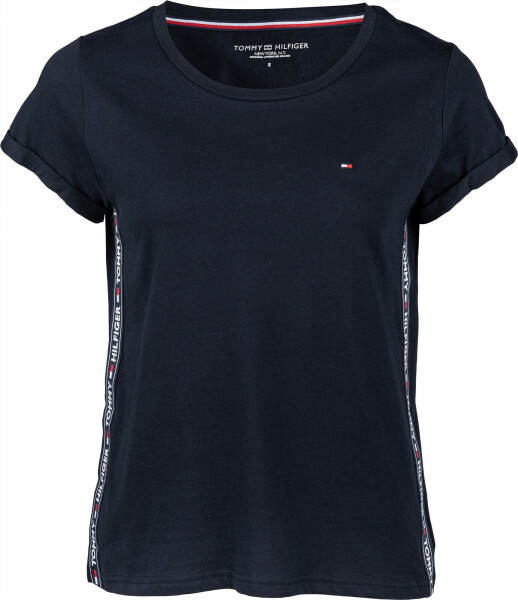 Dámske krátke tričko UW0UW01374 tmavomodré - Tommy Hilfiger M