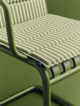 HAY Sedák Terrazza Olive bold stripe 82 × 40 cm