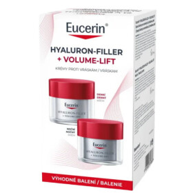 EUCERIN Hyaluron filler volume lift duo denný a nočný krém 1 x 1 set
