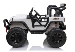 Mamido Elektrické autíčko Jeep Brothers biele 24V 2x200W