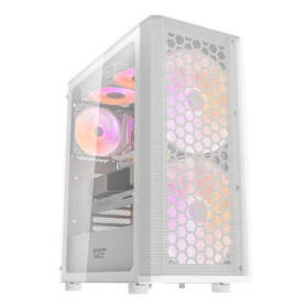 DarkFlash DK360 biela / ATX / 4X 120 mm / 2x USB-A / priehľadná bočnica / bez zdroja (DK360 White + 4 fans)