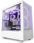 NZXT H5 Flow edition biela / E-ATX / 1x USB 3.2 + 1x USB-C 3.2 / 3.5mm Jack / 2 x 120mm (CC-H51FW-01)