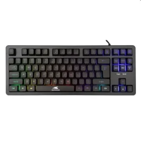 Baracuda KRILL Herná membránová klávesnica / US layout / 1.5m / RGB / USB / Antighosting 19 kláves / čierna (KRILL-B)