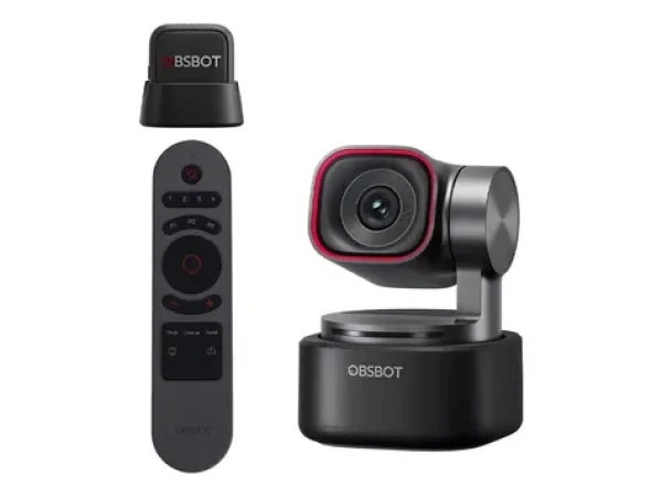 OBSBOT Tiny 3 4K Remote + MIC Combo / webkamera / gimbal / 4K@30fps / FullHD@120fps / USB-C / Mikrofón (OWB-2409-CE (M))