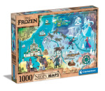 Clementoni PUZZLE Disney Mapa - Frozen