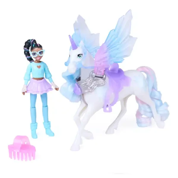 Spin Master Unicorn Academy herný set jednorožec Glacier a Layla