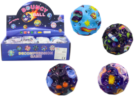 Mamido Stláčacia loptička s priehlbinami vesmír mix