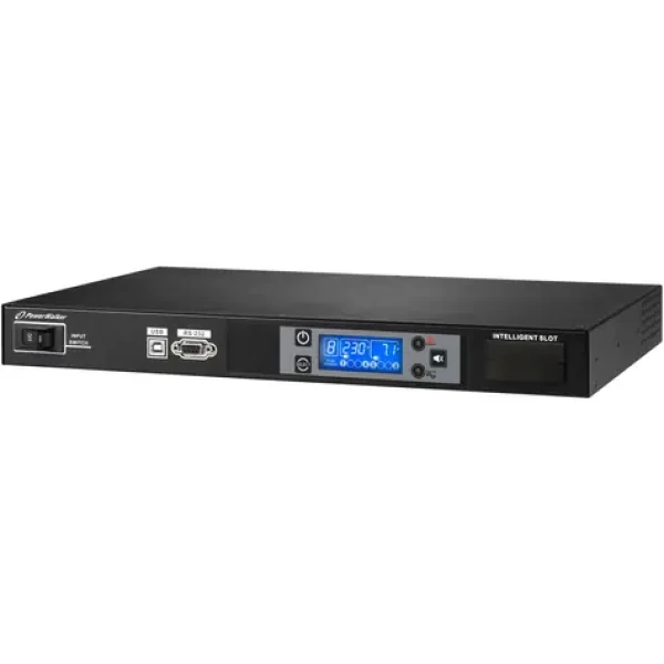 PowerWalker PDU RC-16A / Prepäťová ochrana / 8 zásuviek (10133001)