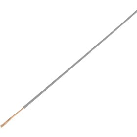 TRU COMPONENTS 1565602 vedenie vo vozidlách, FLRY-A, 1 x 0.50 mm², sivá, 50 m; 1565602