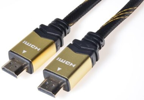 PremiumCord HQ HDMI 1.4 - 10m / Prepojovací kábel / HDMI-HDMI / čierna (8592220013240)