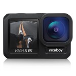 Niceboy VEGA X 8K / Outdoorová kamera / 1.3 displej / 4K @ 60FPS / USB-C amp; HDMI (8594182426588)