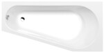 POLYSAN - PROJEKTA R asymetrická vaňa 160x80x44cm, biela 21111