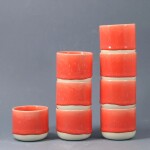 Studio Arhoj Porcelánový hrnček Vermillion 150 ml