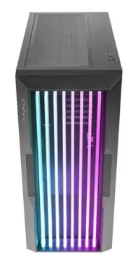 Azza Guardian 520B čierna / PC skriňa / Midi Tower / tvrdené sklo / ARGB / ATX, EATX, ITX, mATX / bez zdroja (CSAZ-520BG)