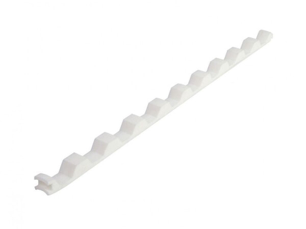 Tesniaca lišta (trapéz) pre trapéz MAKRO 76 - biela (760 mm)