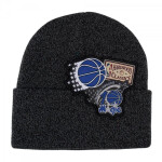 Mitchell & Ness Orlando Magic NBA XL Logo Patch Knit Hwc Magic HCFK4341-OMAYYPPPBLCK Čiapka OSFM