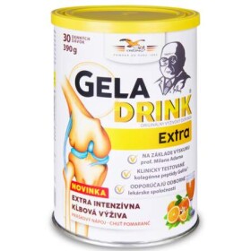 Geladrink Extra práškový nápoj pomaranč 390 g