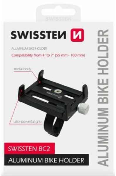 SWISSTEN BC2 / držiak telefónu na bicykel 4 až 7 (65010406)