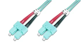 Digitus SC-SC / Optický patch kábel / Multimode OM3 / 50/125 µm / Duplex / 2 m (DK-2522-02/3)