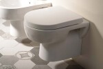 AQUALINE - MODIS závesná WC misa, 36x52cm, biela MD001