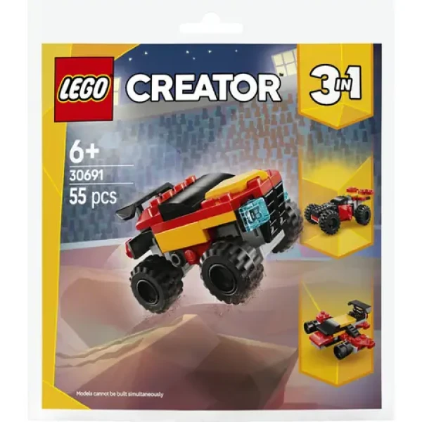 LEGO® Creator 3 v 1 30691 Miniatúrny monster truck so zaťahovacou strechou