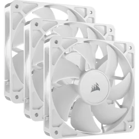 Corsair RS120 PWM 3ks biela / 120mm / Magnetic Dome Bearing / 420-2100 RPM / 72.8 CFM / 4-Pin (CO-9050193-WW)