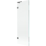 MEXEN/S - Lunar L vaňová zástena FIX 60 x 150, transparent, grafit metal 897L-060-000-95-00