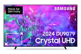 98" Samsung GU-98DU9079 čierna/grafitová / TV / UltraHD 4K / 120Hz / HDR10+ / WLAN / Bluetooth (GU98DU9079UXZG)